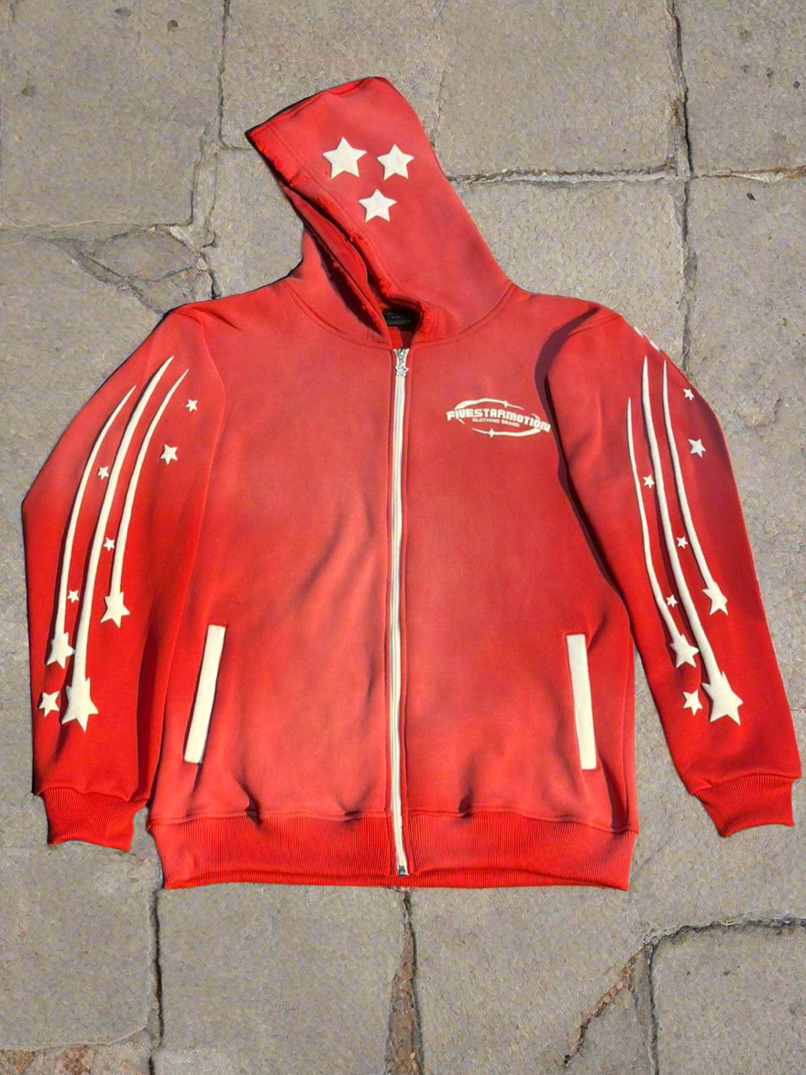 FiveStarMotion Zip-up Hoodies